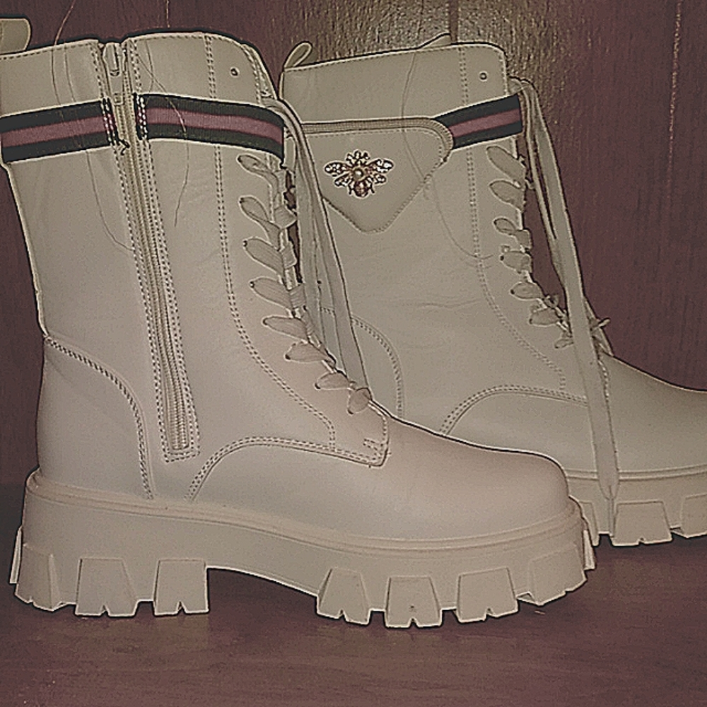 White boots